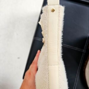 Lightly used Kate Spade Meringue Knit Boots - size 9